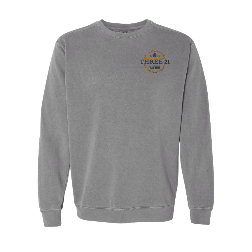 Three 21 Tavern | Comfort Colors Garment-Dyed Sweatshirt