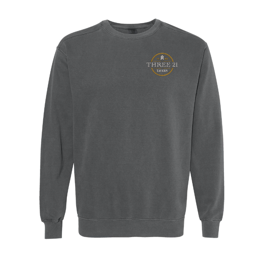 Three 21 Tavern | Comfort Colors Garment-Dyed Sweatshirt