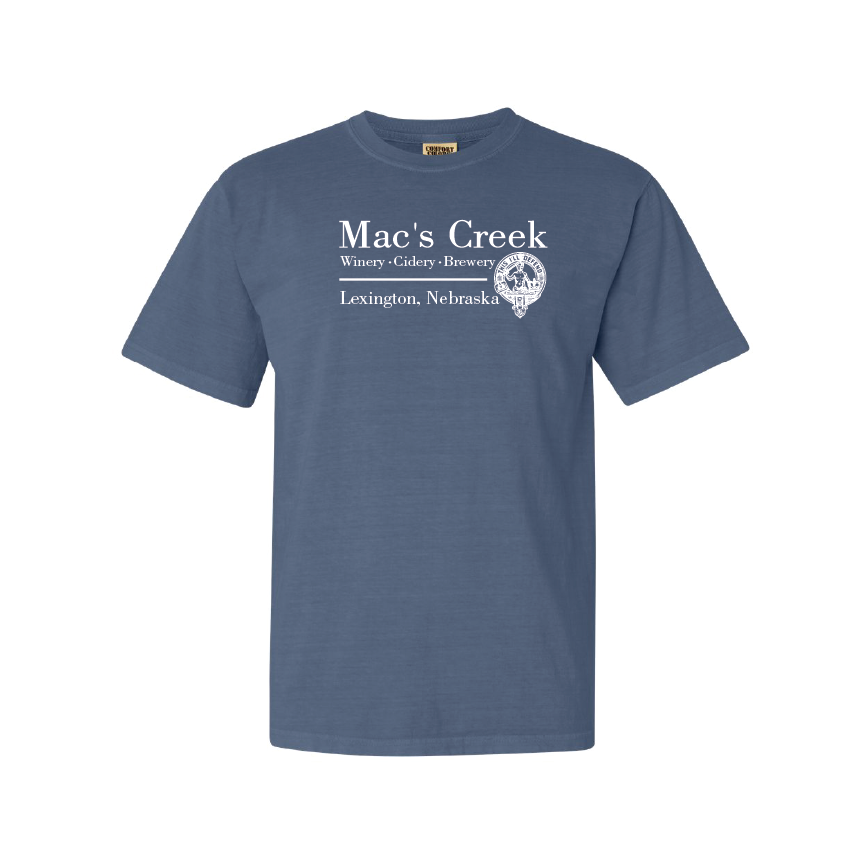 Mac's Creek | Camiseta gruesa teñida en prenda Comfort Colors