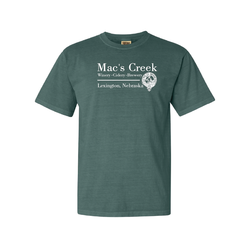 Mac's Creek | Camiseta gruesa teñida en prenda Comfort Colors