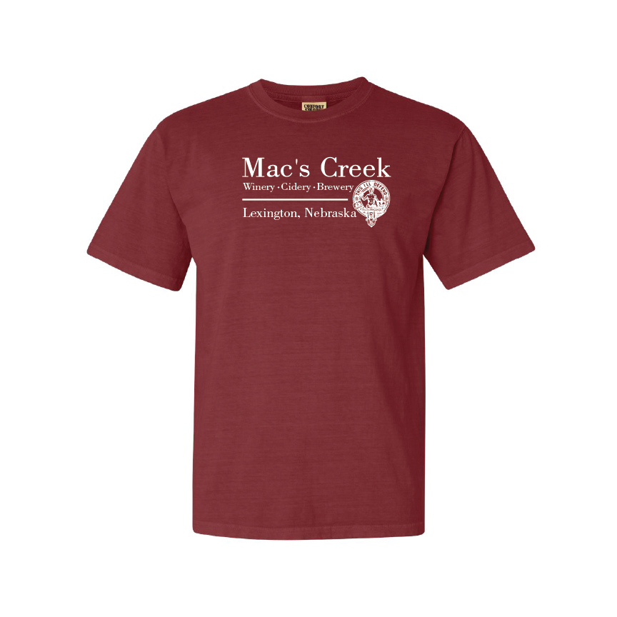Mac's Creek | Camiseta gruesa teñida en prenda Comfort Colors