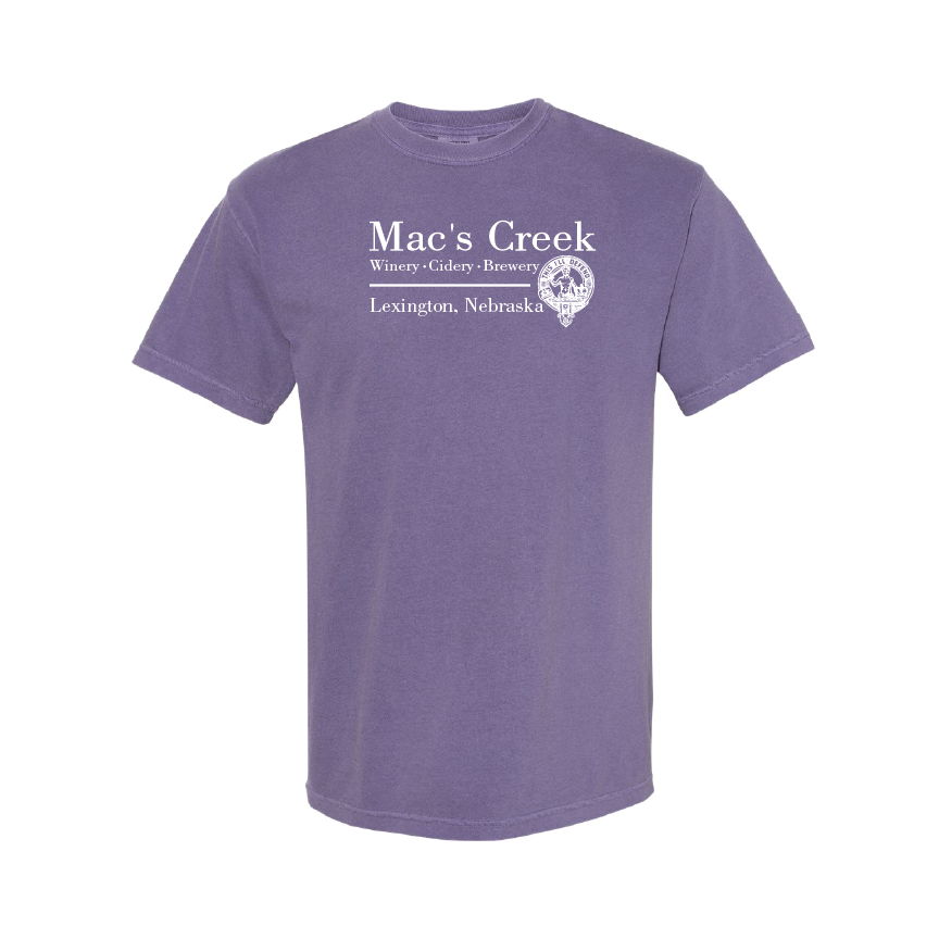 Mac's Creek | Camiseta gruesa teñida en prenda Comfort Colors