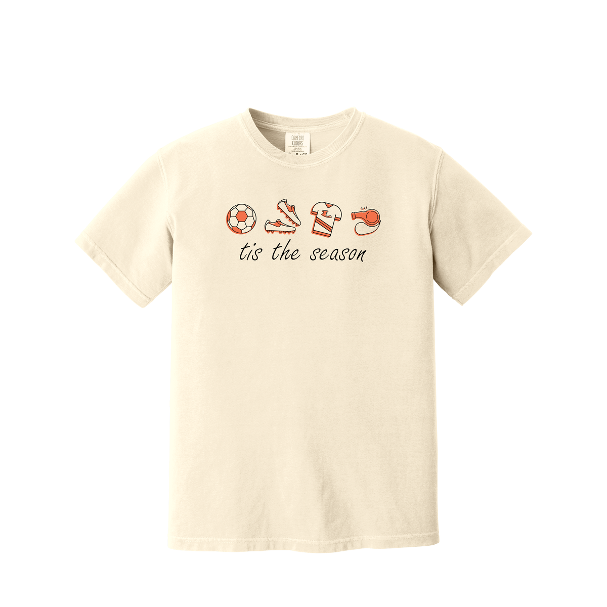 Camiseta gruesa teñida en prenda Comfort Colors