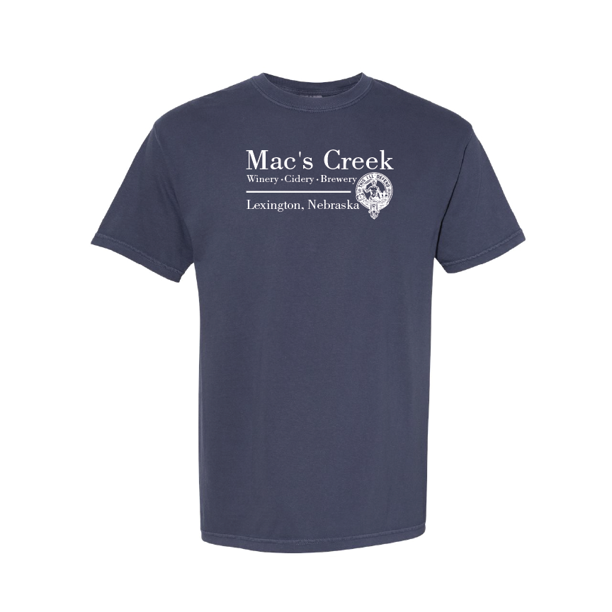Mac's Creek | Camiseta gruesa teñida en prenda Comfort Colors