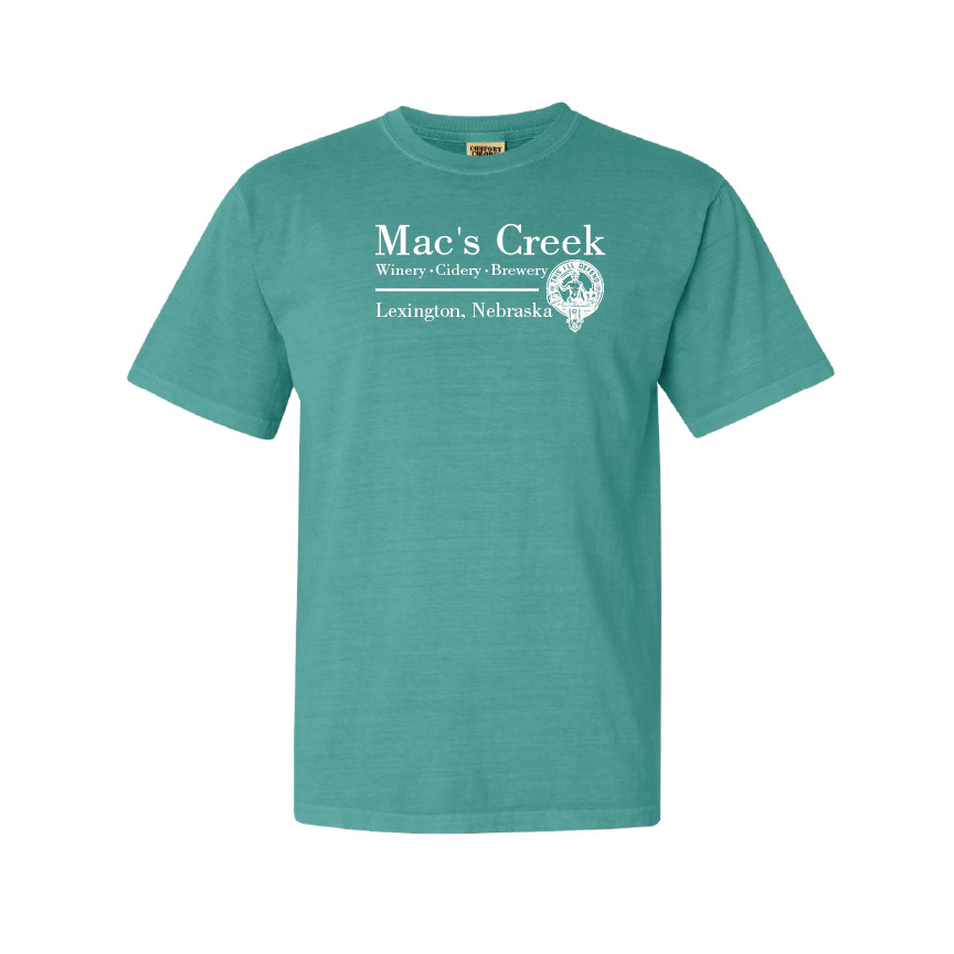Mac's Creek | Camiseta gruesa teñida en prenda Comfort Colors
