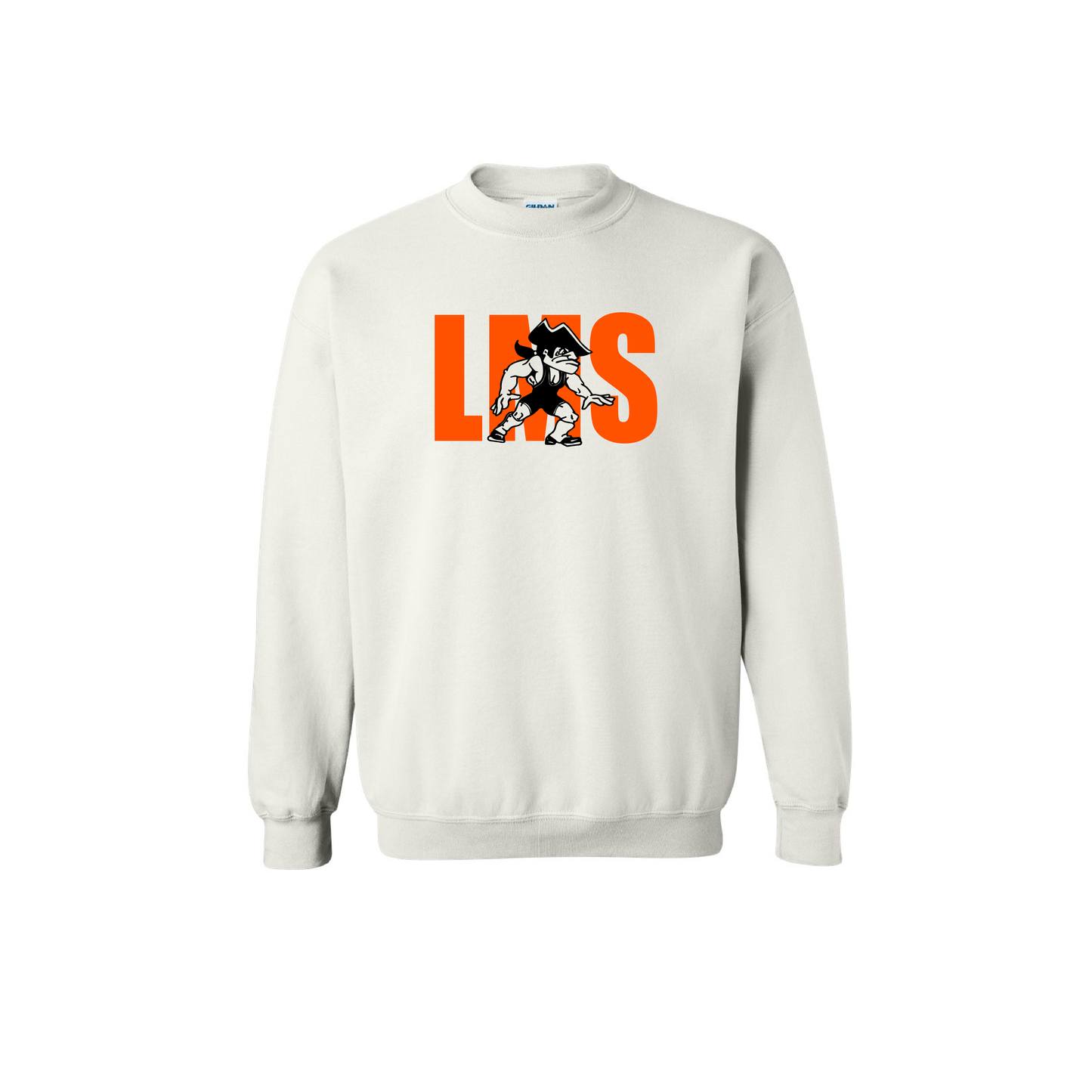 LMS Wrestling | Gildan YOUTH Heavy Blend Crewneck Sweatshirt