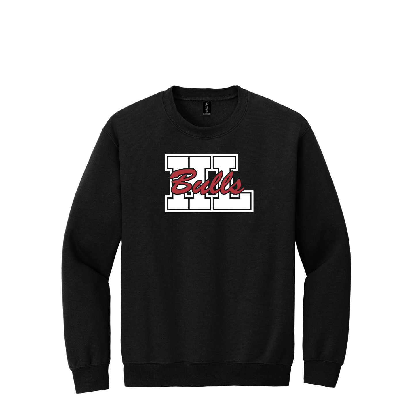Hi-Line Bulls | Gildan Heavy Blend Crewneck Sweatshirt