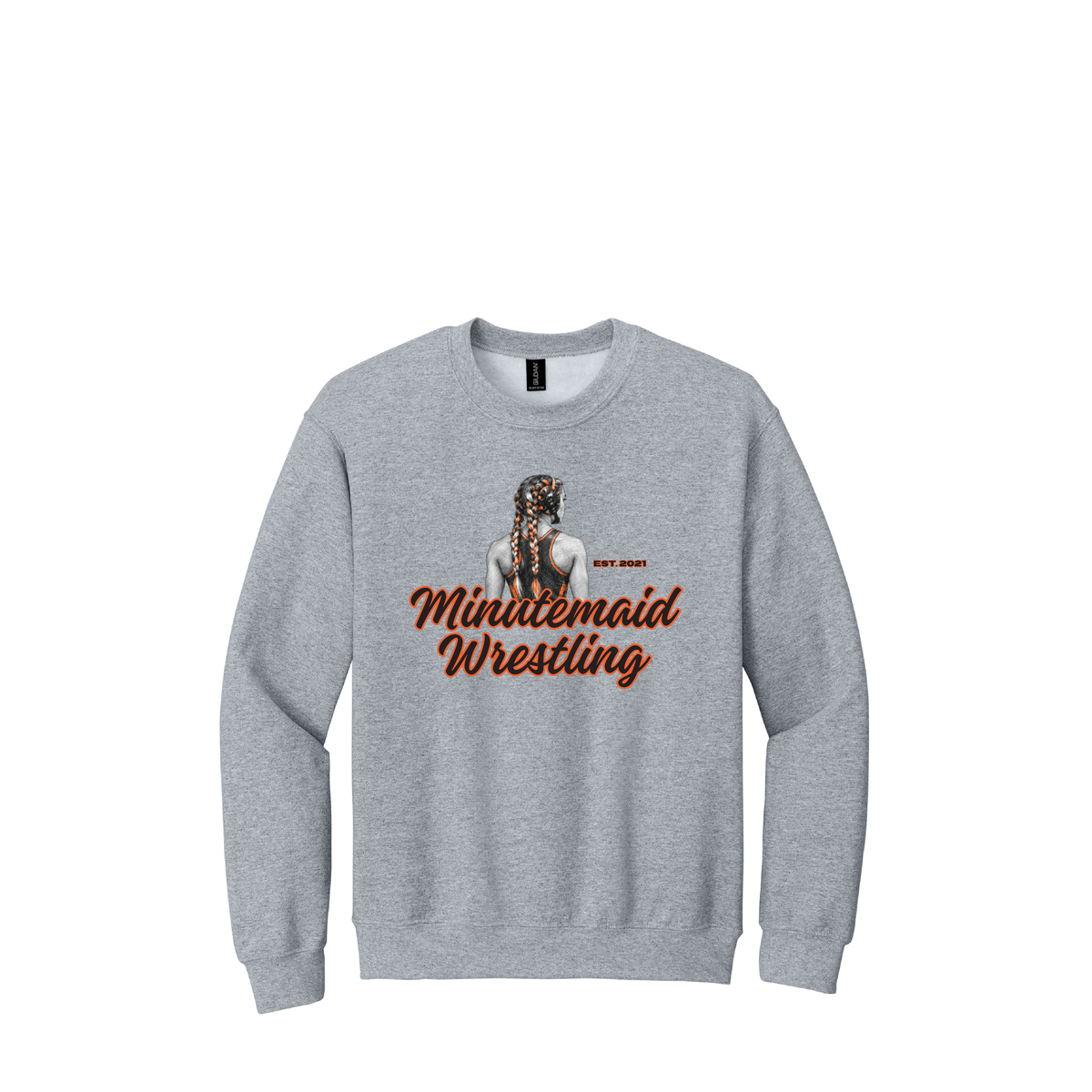 Maids Wrestling | Gildan Heavy Blend Crewneck Sweatshirt