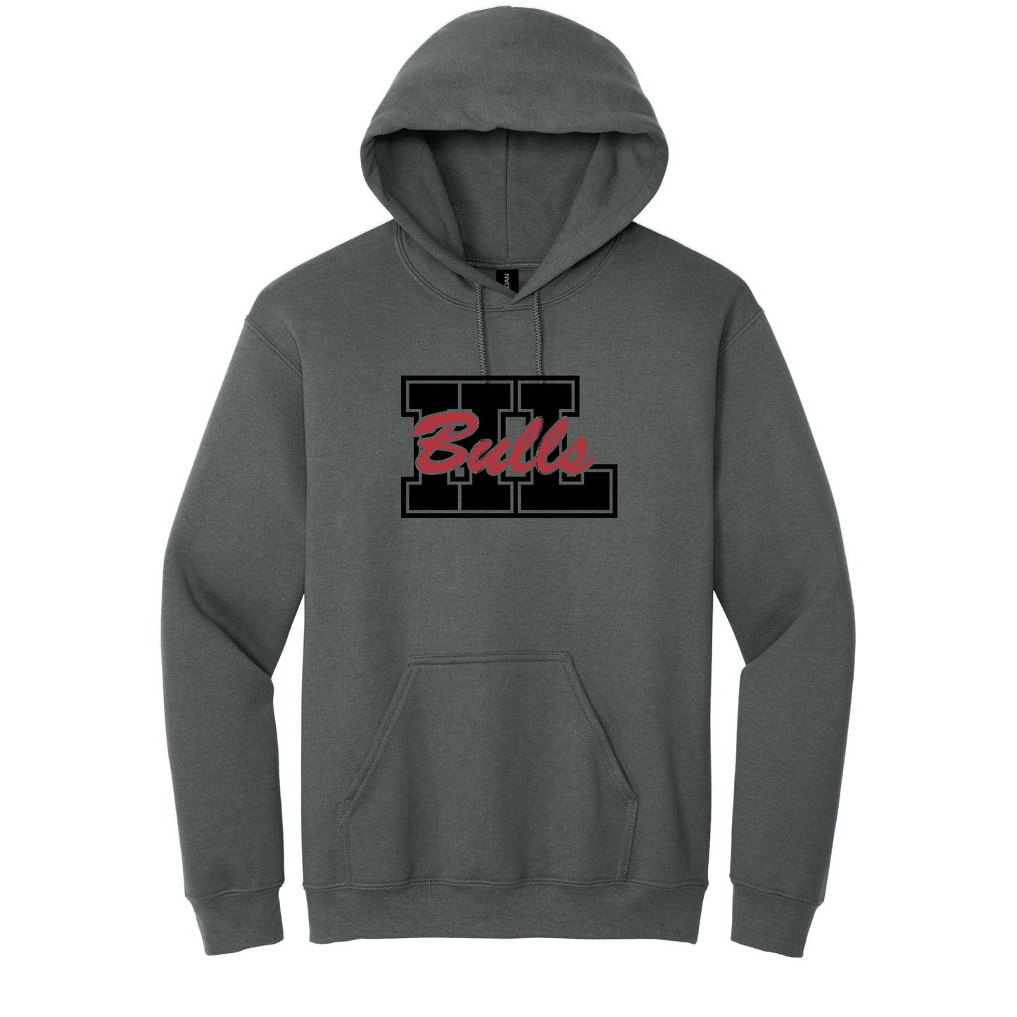 Hi-Line Bulls | Gildan Heavy Blend Hooded Sweatshirt