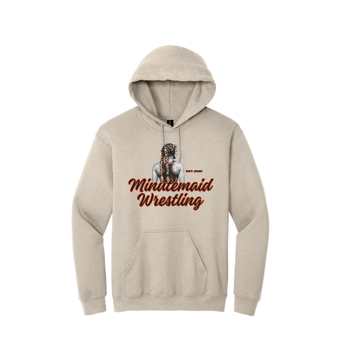 Maids Wrestling | Gildan Heavy Blend Hooded Sweatshirt