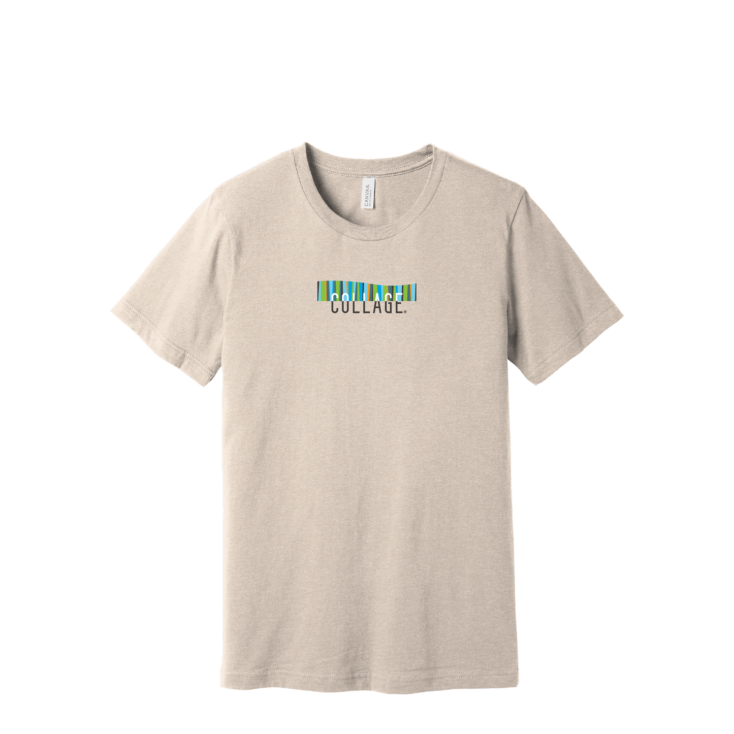 Collage | Bella+Canvas Unisex CVC Jersey Tee