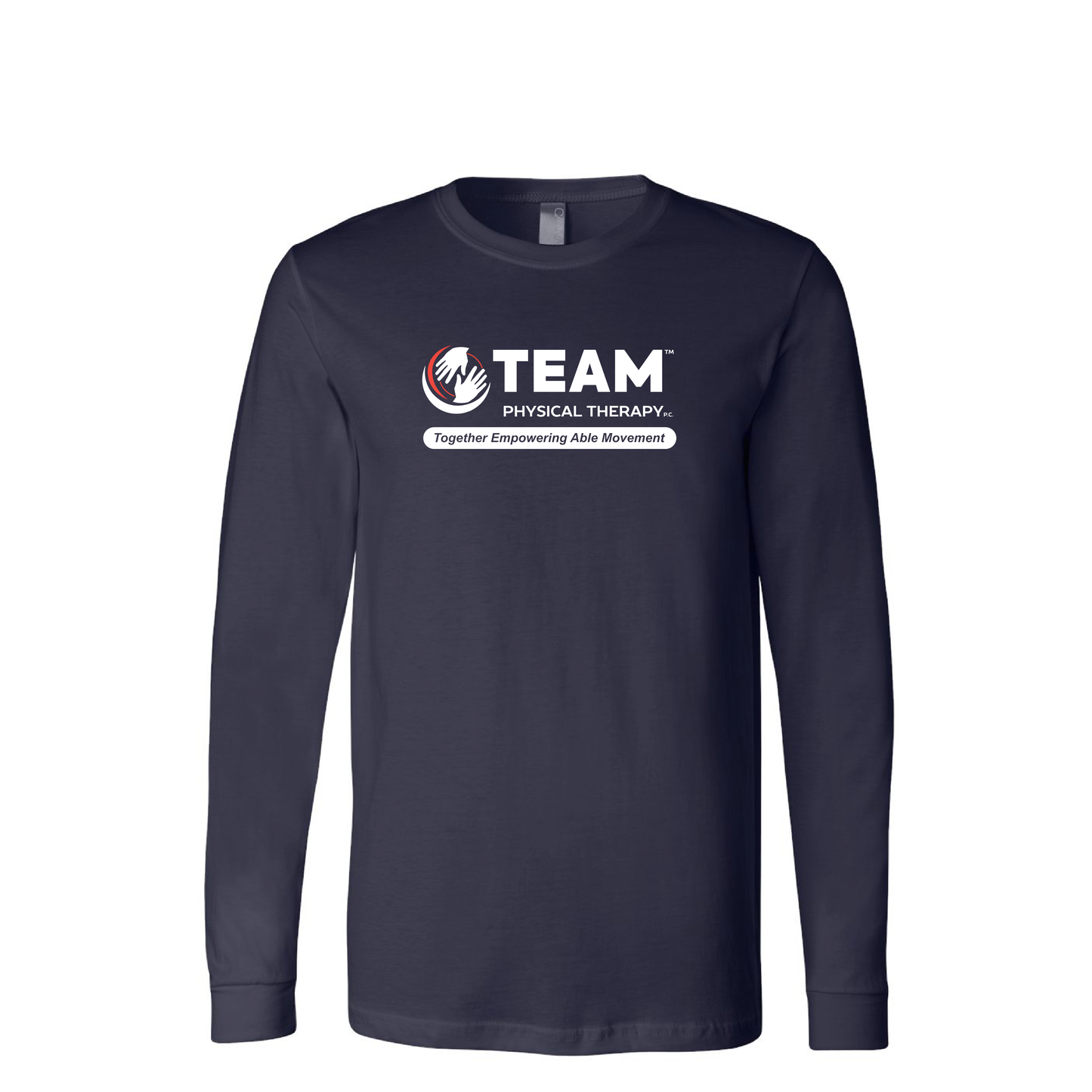 Equipo de Fisioterapia | Camiseta unisex de manga larga Bella+Canvas