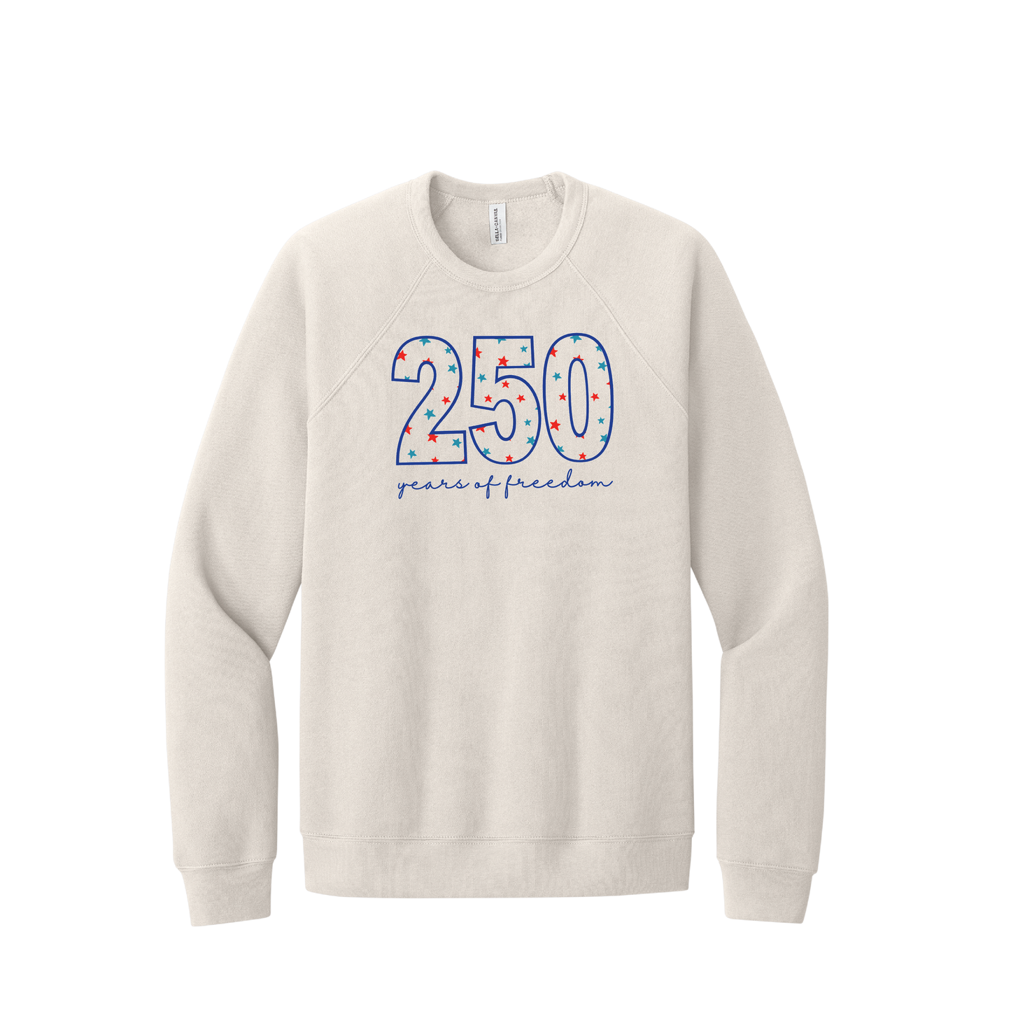 250 | Bella+Canvas Unisex Sponge Fleece Raglan Sweatshirt