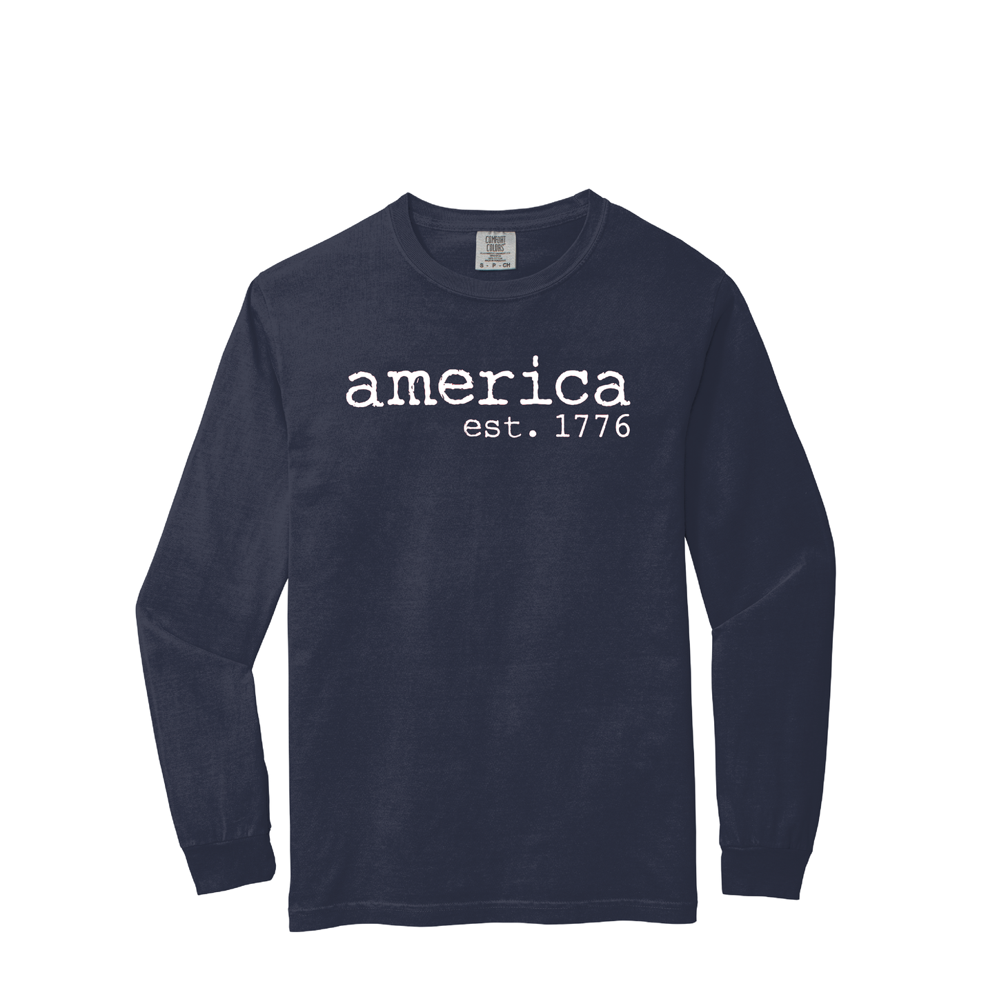 250 | Comfort Colors Adult Garment-Dyed Heavyweight Long Sleeve T-Shirt