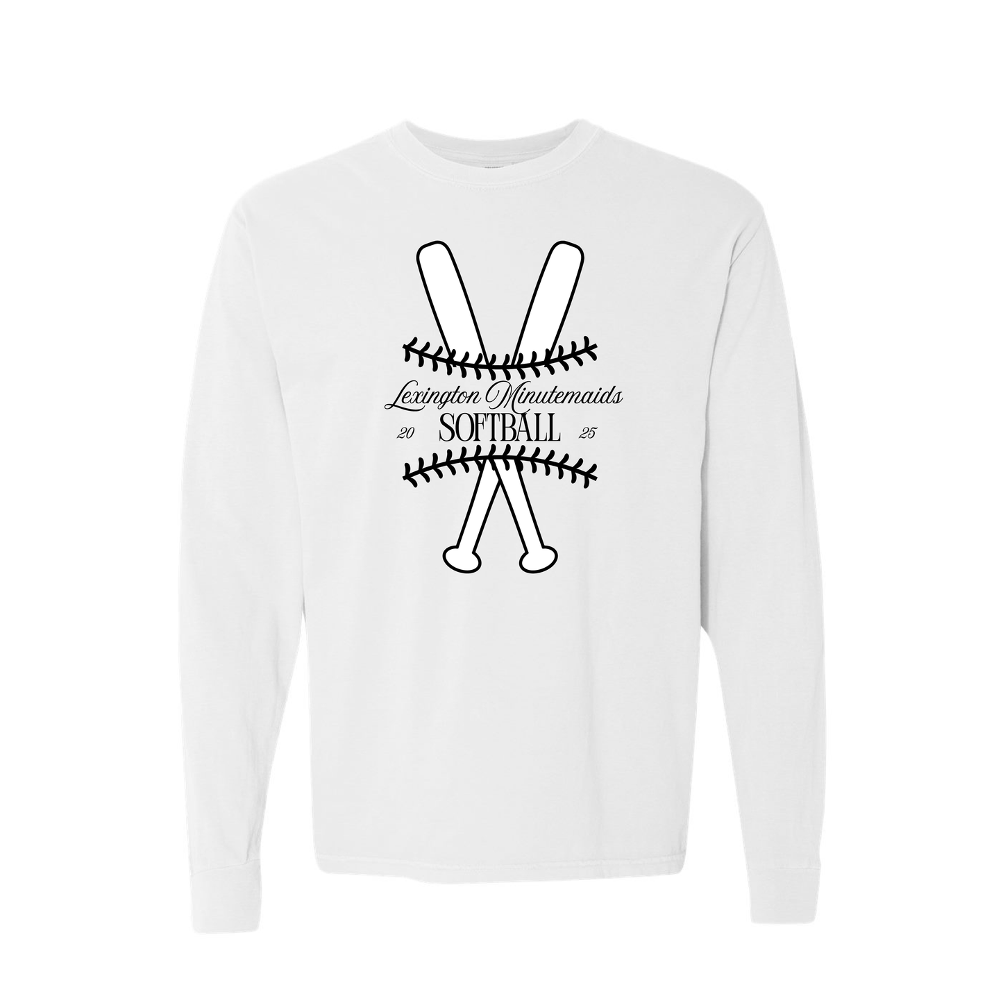 Lex Softball | Comfort Colors Garment-Dyed Heavyweight Long Sleeve T-Shirt