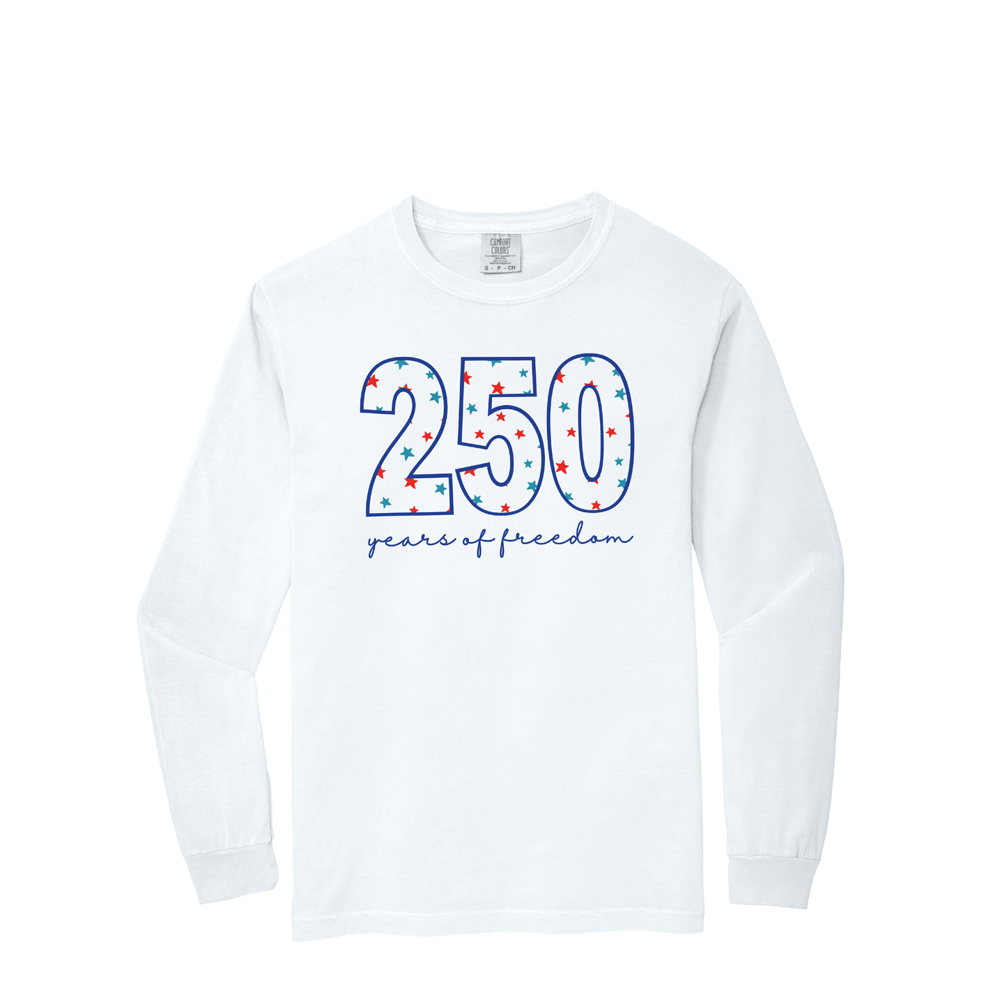 250 | Comfort Colors Adult Garment-Dyed Heavyweight Long Sleeve T-Shirt