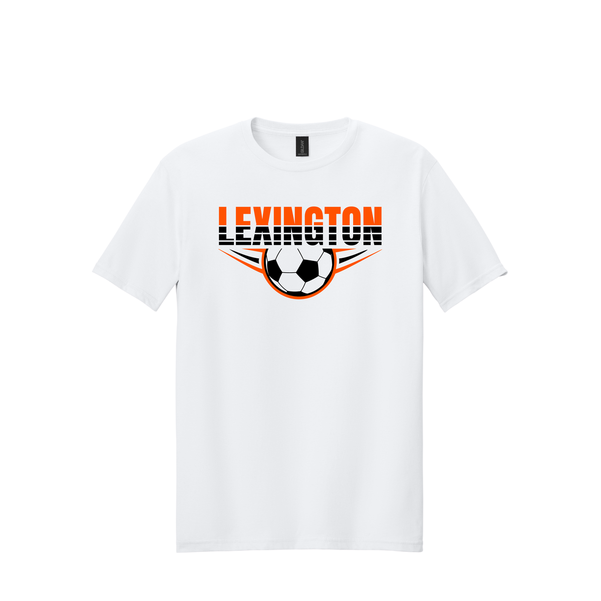 Camiseta Gildan Softstyle blanca