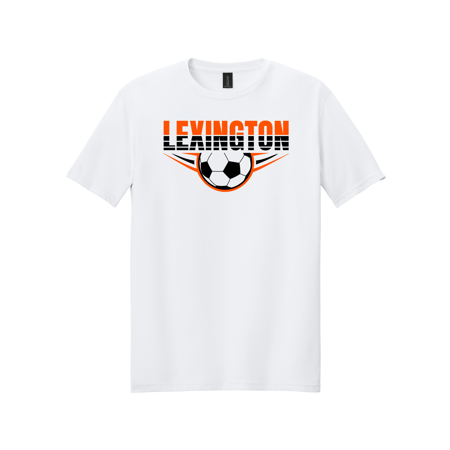 Camiseta juvenil Gildan Softstyle blanca