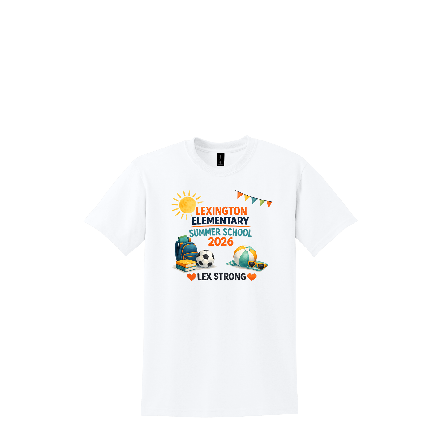 Lex Summer School | Gildan Adult DryBlend 50 Cotton/50 Poly T-Shirt