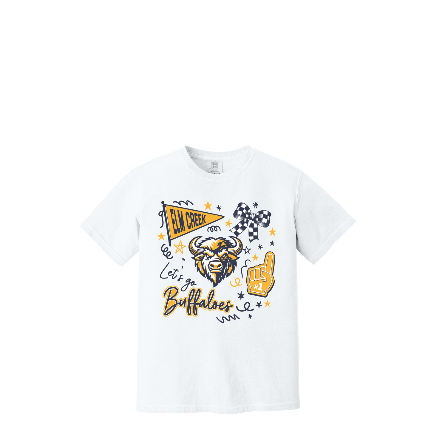 Elm Creek | Comfort Colors YOUTH Garment-Dyed Heavyweight T-Shirt