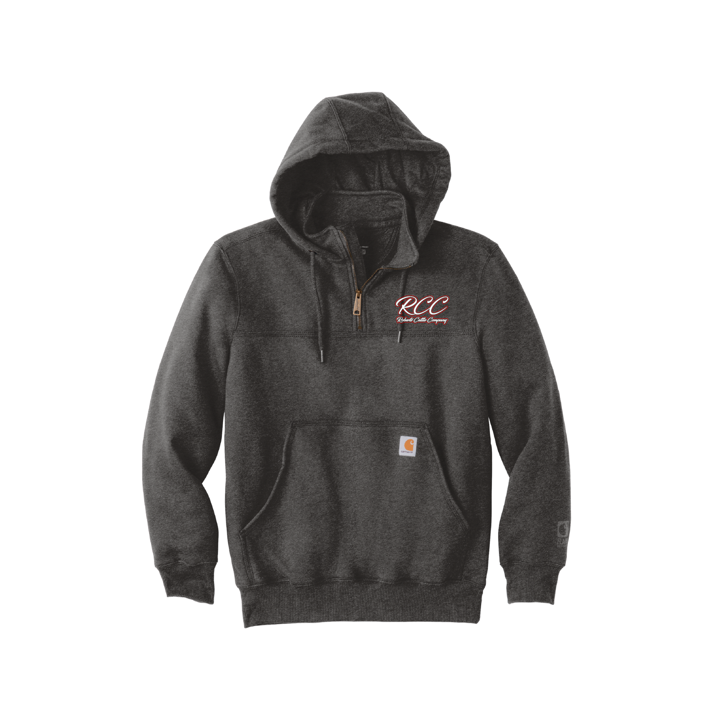 Roberts | Carhartt Rain Defender Paxton Heavyweight Hooded Zip Mock Sweatshirt