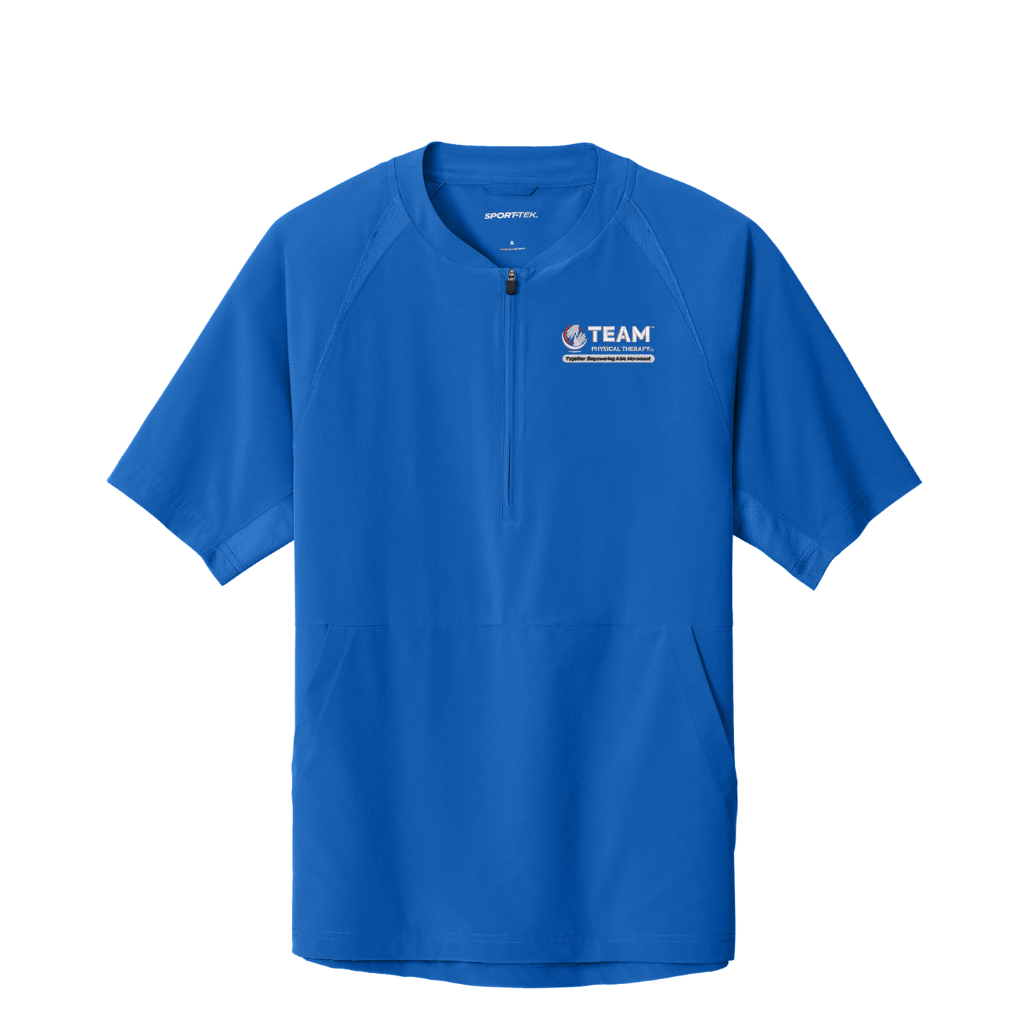 Team PT | Sport-Tek Repeat 1/2-Zip Short Sleeve Jacket