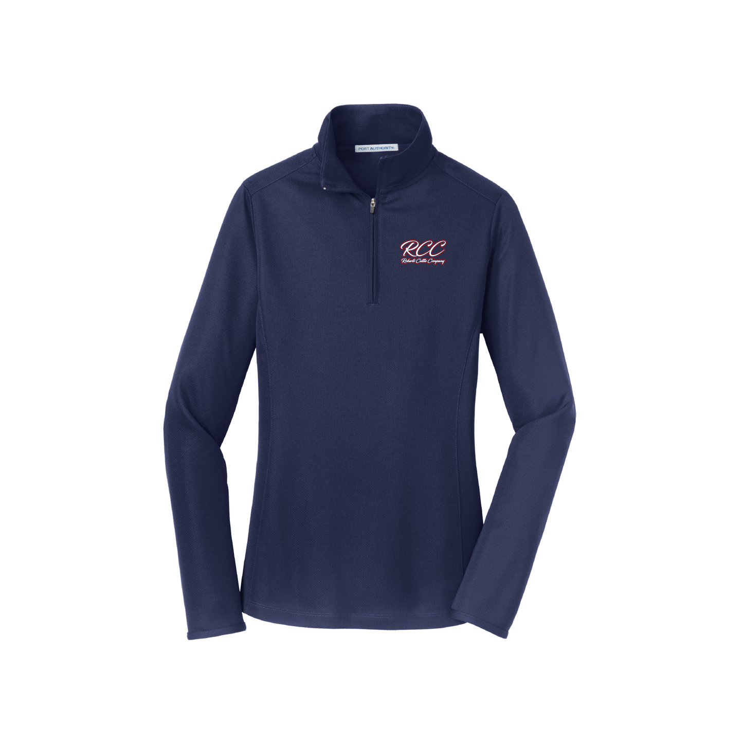 Roberts | Port Authority - Chaqueta de malla Pinpoint para mujer con media cremallera