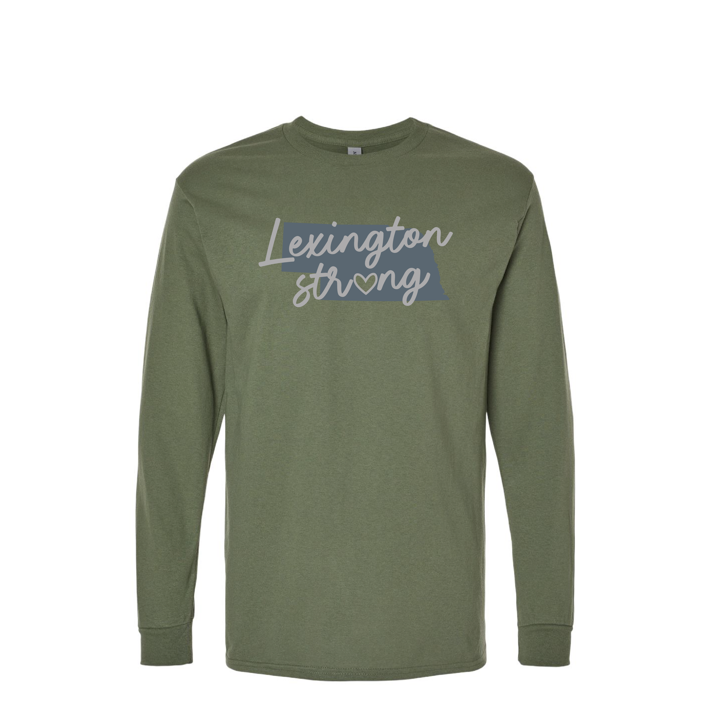 Lex Strong | Gildan Unisex Heavy Cotton Long Sleeve T-Shirt