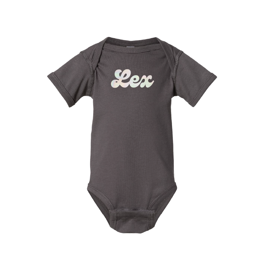 Rabbit Skins Infant Fine Jersey Bodysuit (iridescent Lex)