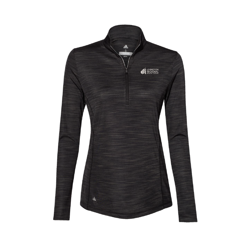 LRHC | Adidas Women's Lightweight Mélange Quarter-Zip Pullover