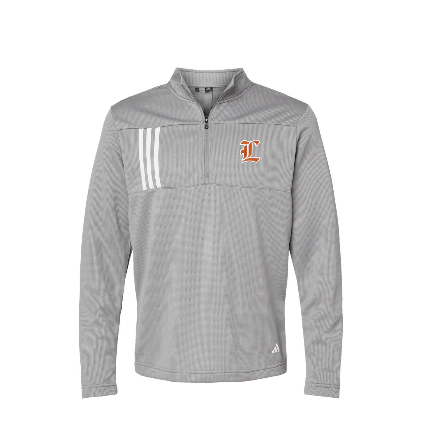 Legion Baseball | Adidas Men's 3-Stripes Double-Knit Quarter-Zip Pullover