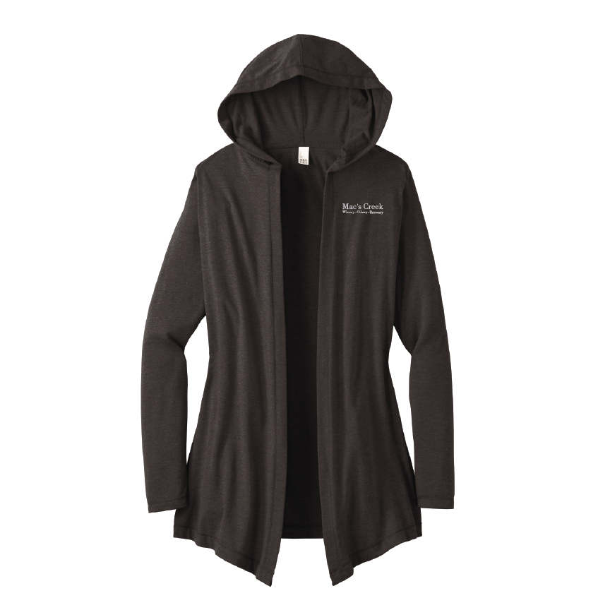Mac's Creek | District Women’s Perfect Tri Hooded Cardigan