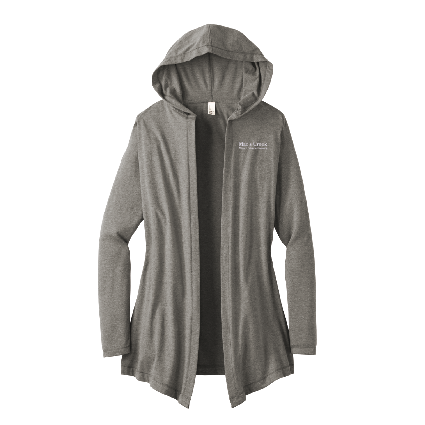 Mac's Creek | District Women’s Perfect Tri Hooded Cardigan