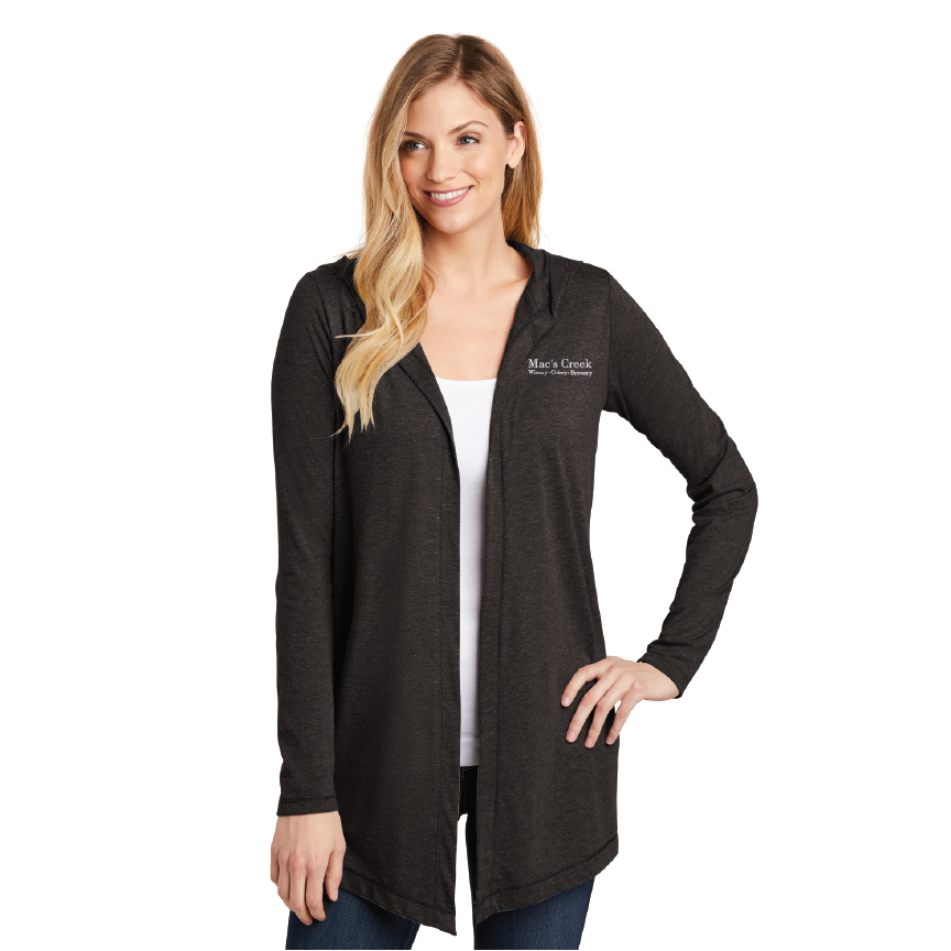 Mac's Creek | District Women’s Perfect Tri Hooded Cardigan