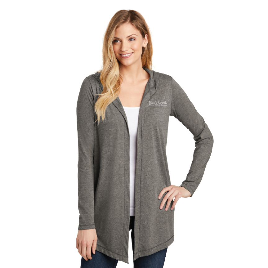 Mac's Creek | District Women’s Perfect Tri Hooded Cardigan