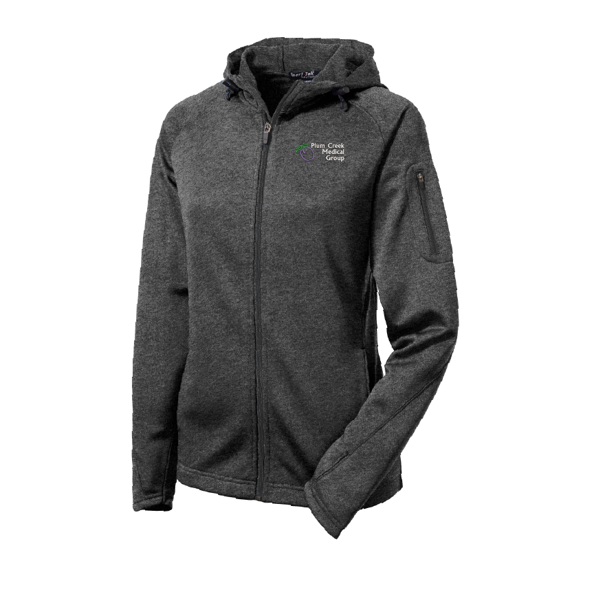 PCMG | Sport-Tek Ladies Tech Fleece Full-Zip Hooded Jacket
