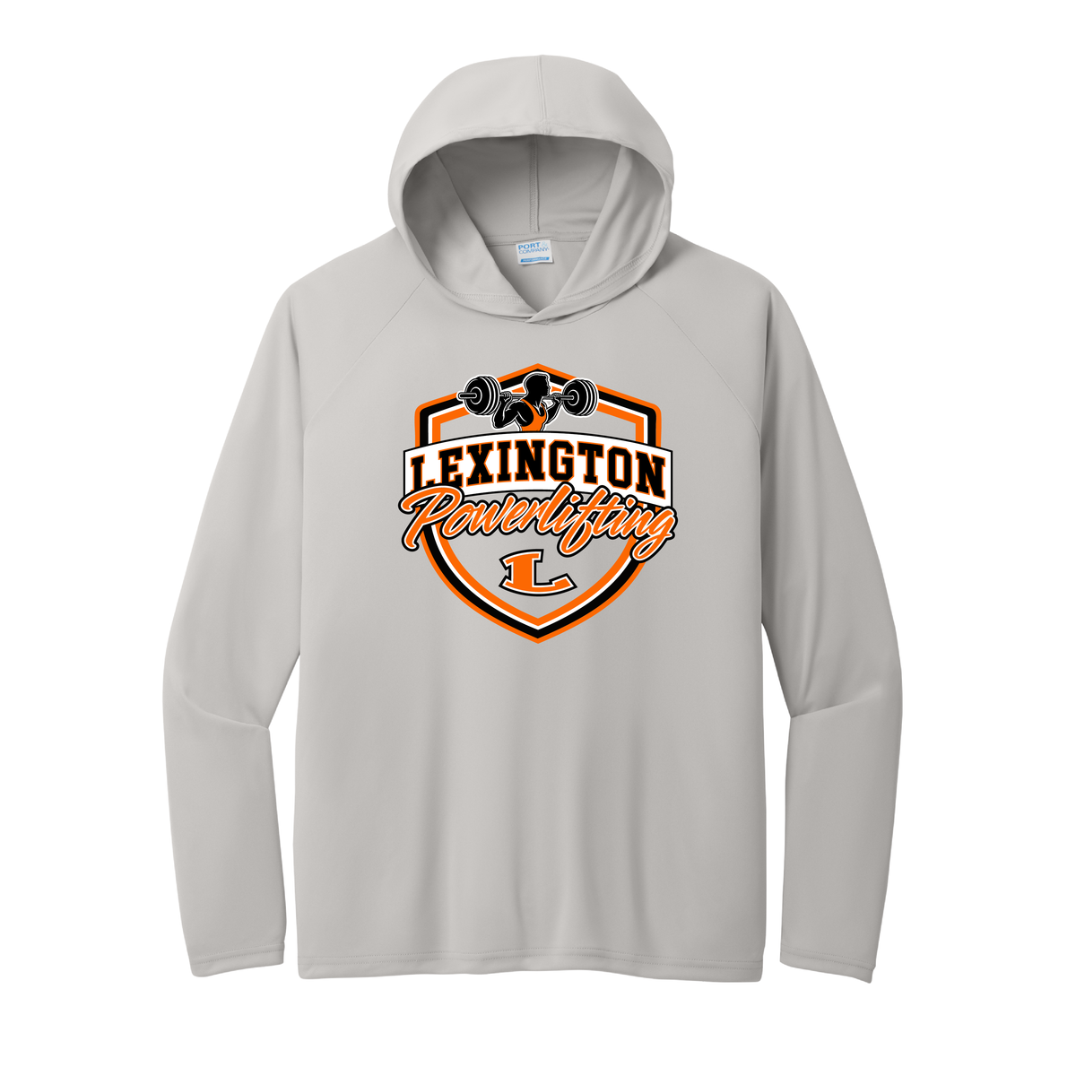 Lex Powerlifting | Port & Co Performance Pullover Hooded Tee