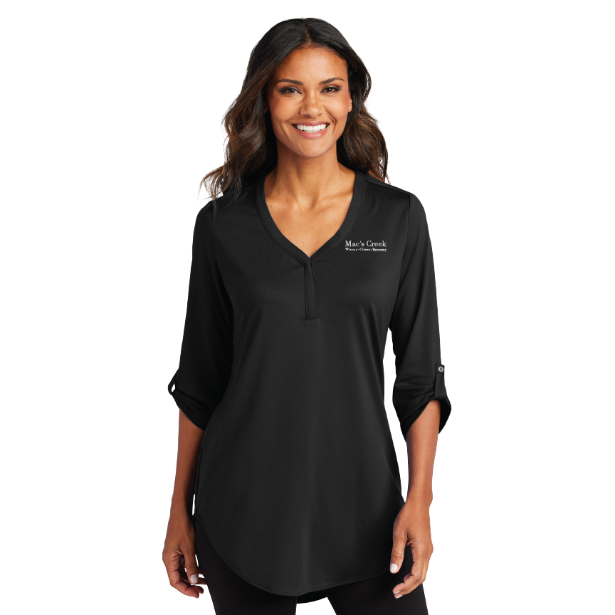 Mac's Creek | Port Authority Ladies City Stretch 3/4-Sleeve Tunic