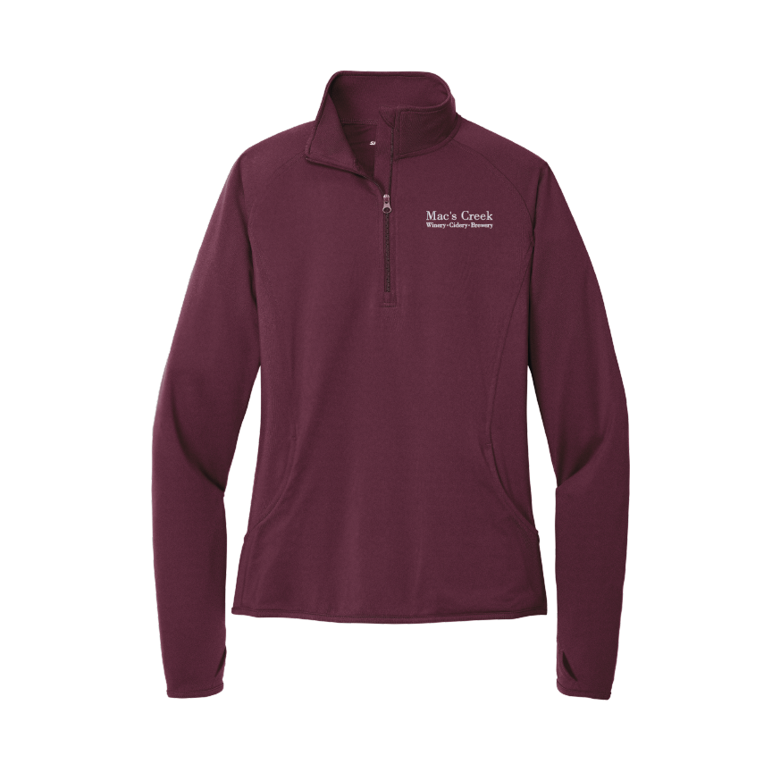 Mac's Creek | Sport-Tek Ladies Sport-Wick Stretch 1/4-Zip Pullover