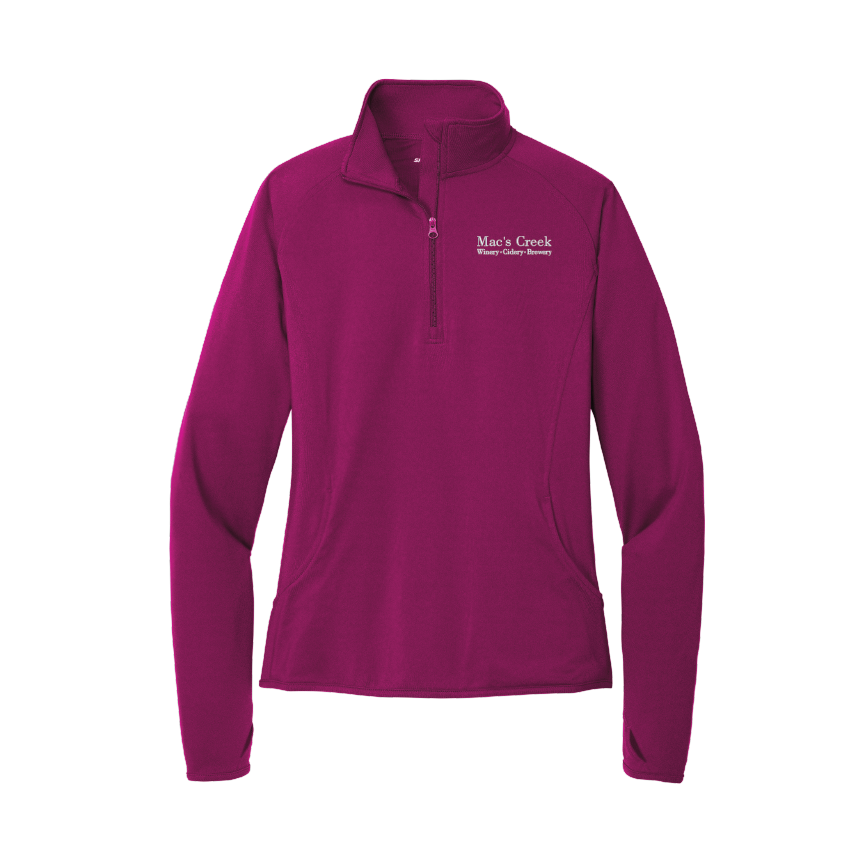 Mac's Creek | Sport-Tek Ladies Sport-Wick Stretch 1/4-Zip Pullover