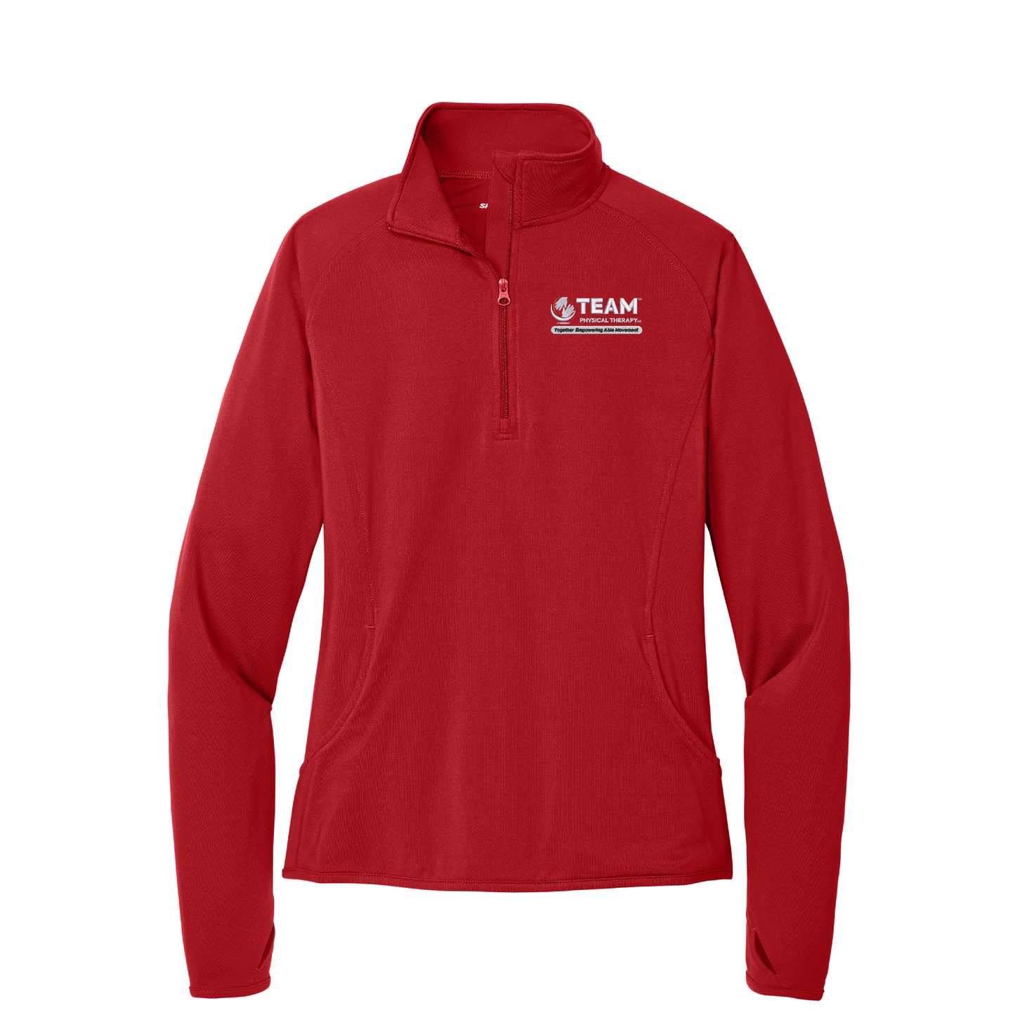 Team PT | Sport-Tek Ladies Sport-Wick Stretch 1/4-Zip Pullover