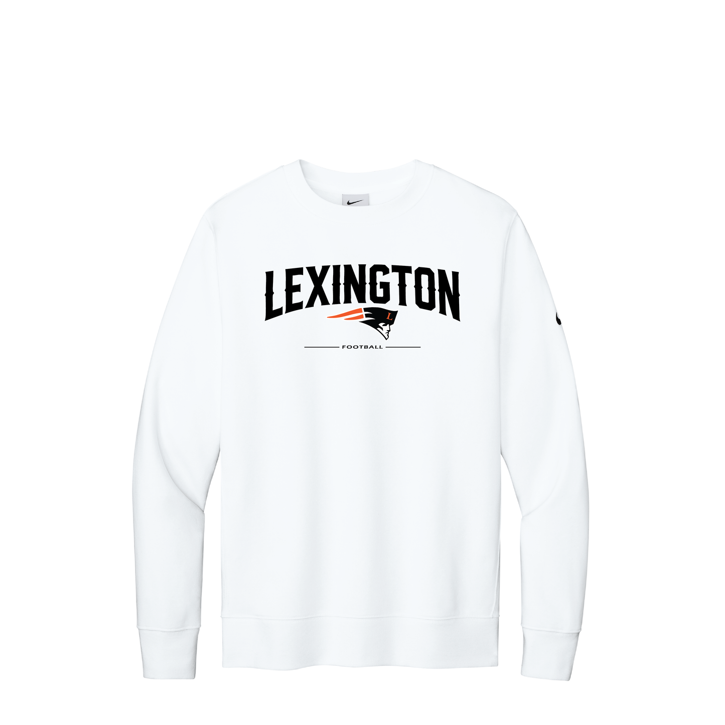 Lex Football | Nike Club Fleece Sleeve Swoosh Crew