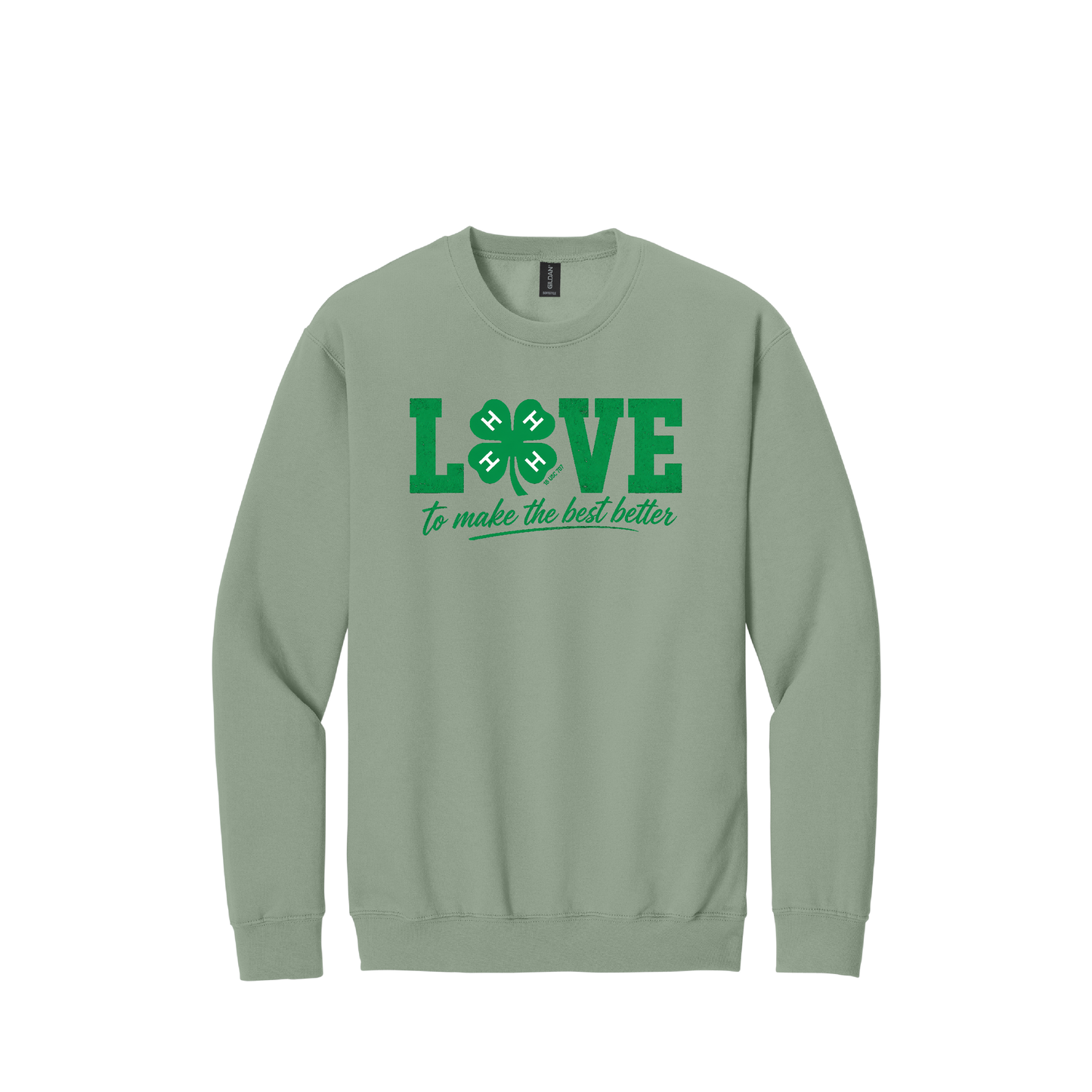 4-H | Gildan Unisex Softstyle Midweight Crewneck Sweatshirt