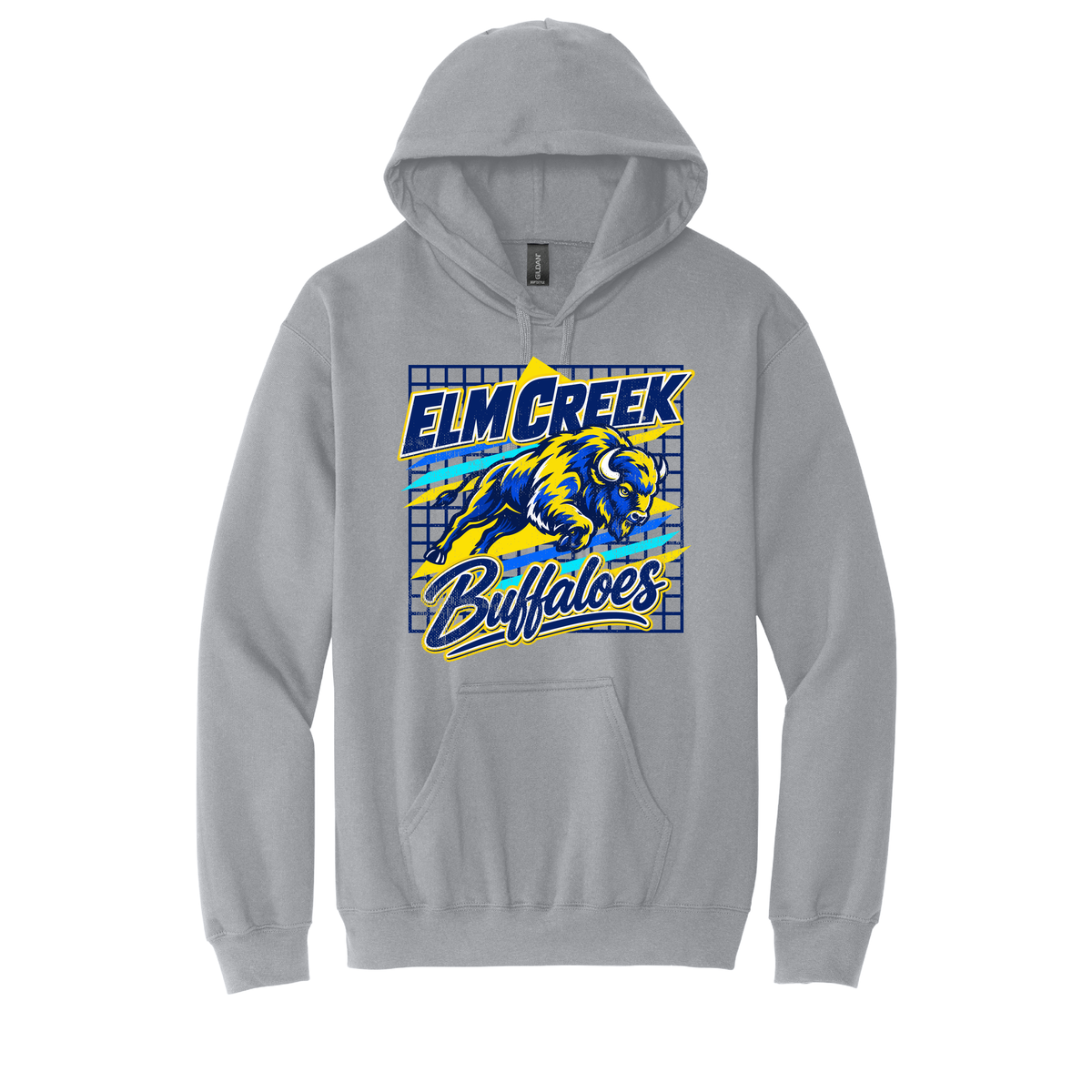 Elm Creek | Gildan Softstyle Midweight Pullover Hooded Sweatshirt
