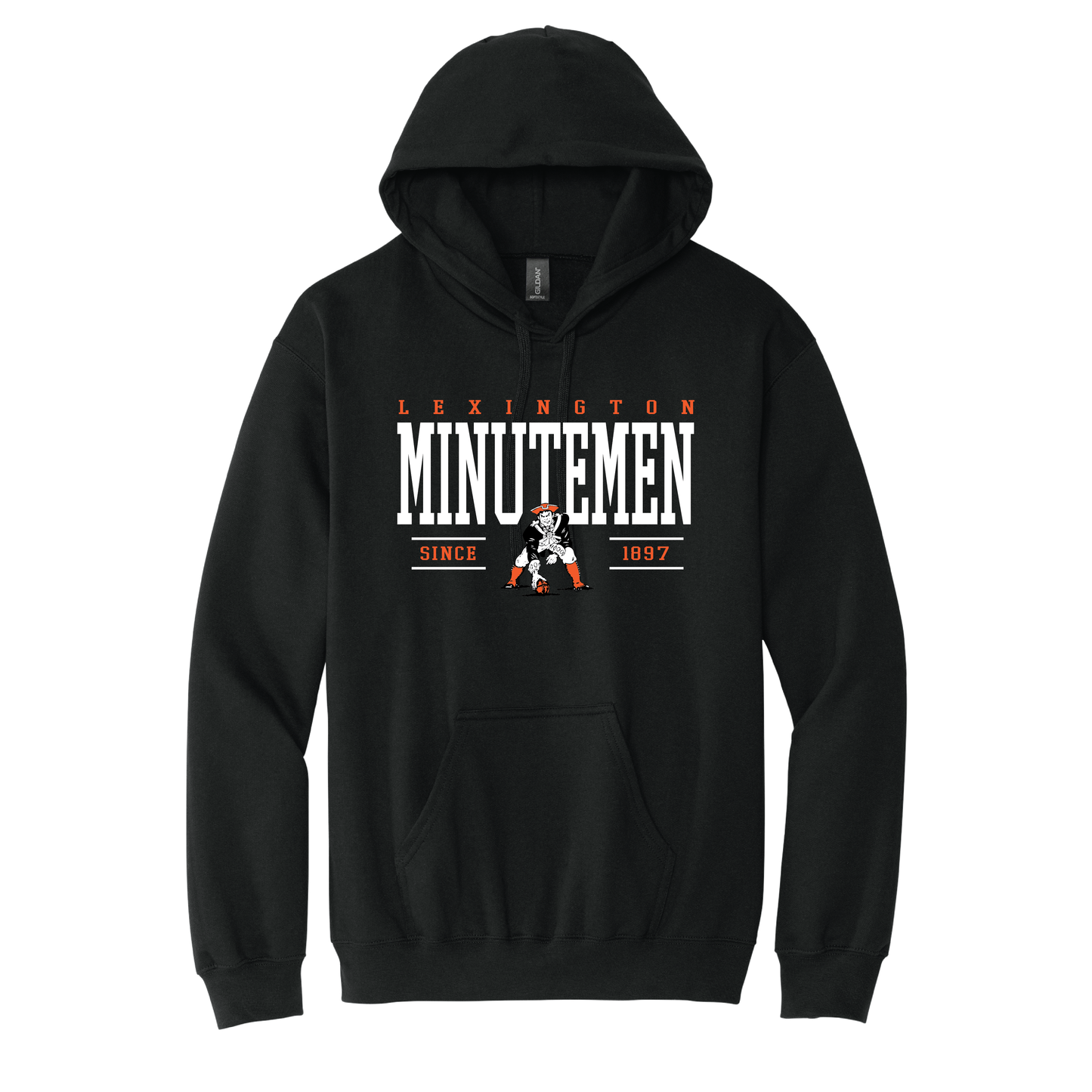 Lex Football | Gildan Softstyle Midweight Pullover Hooded Sweatshirt