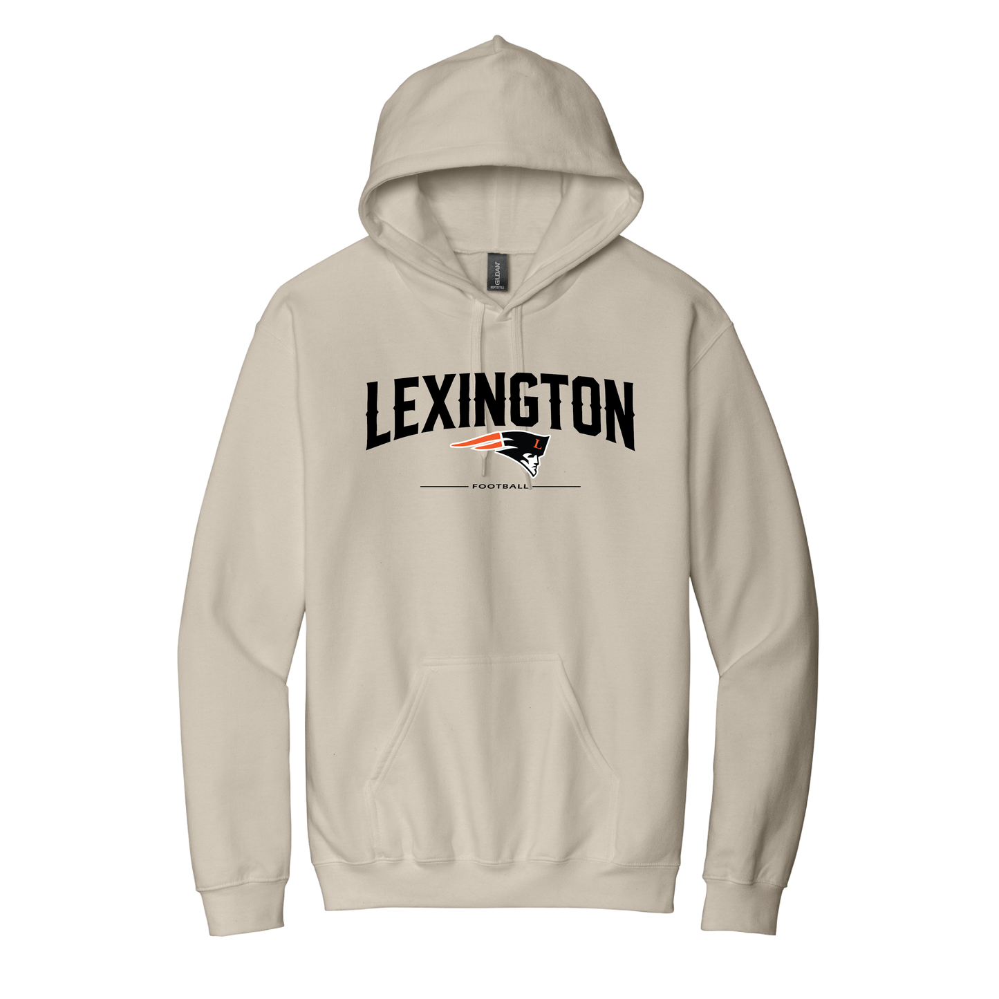 Lex Football | Gildan Softstyle Midweight Pullover Hooded Sweatshirt
