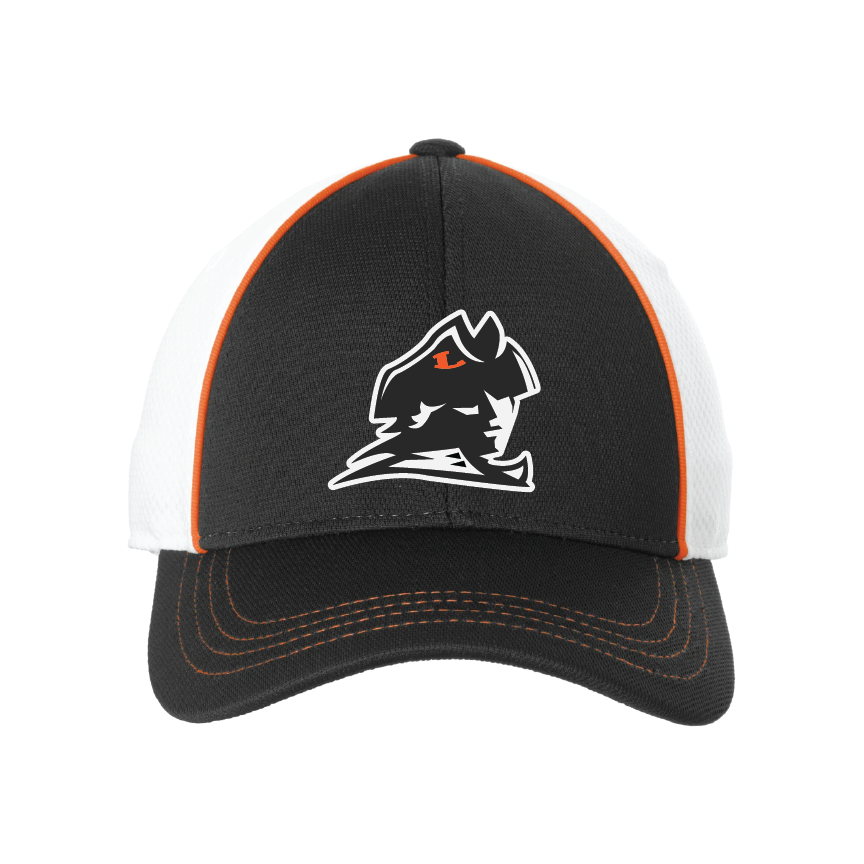 Sport-Tek Piped Mesh Back Cap