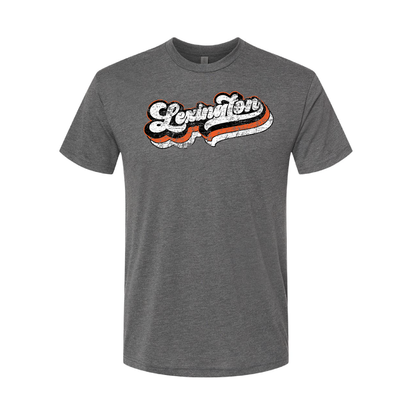 Camiseta unisex de mezcla triple Next Level, estilo vintage heavy metal