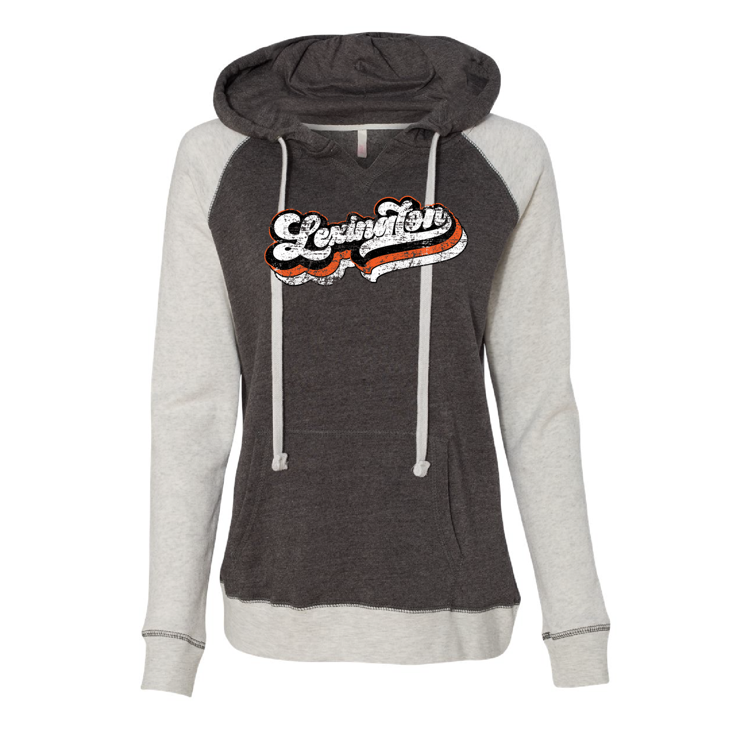 MV Sport Women’s Harper Raglan Hooded Sweatshirt