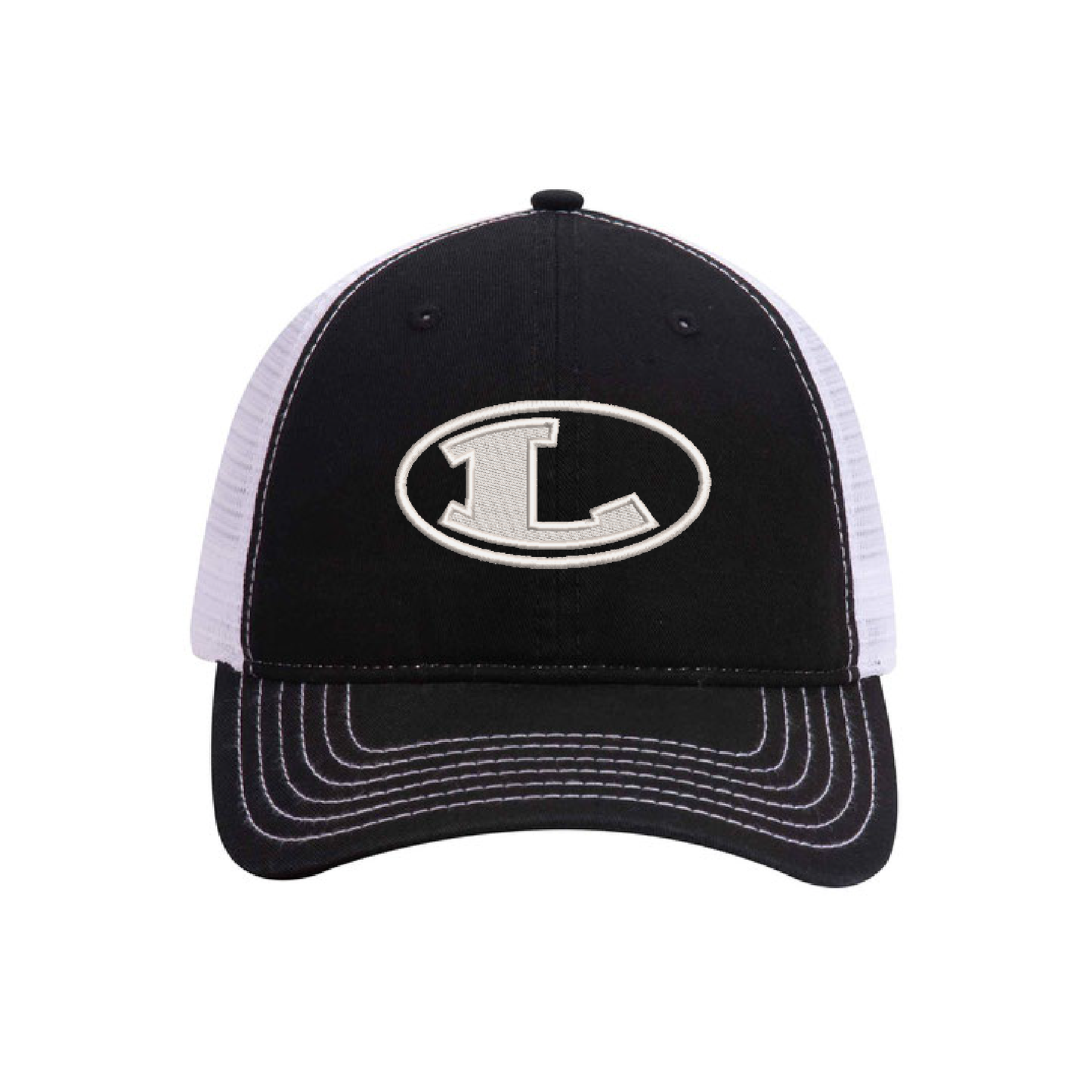 Otto Cap 6 Panel Low Profile Mesh Back Trucker Dad Hat